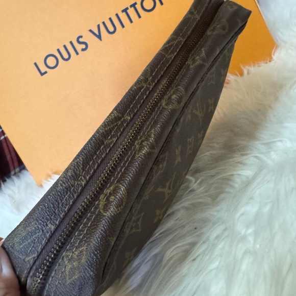 Authentic Louis Vuitton vintage trousee 28 monogram canvas - Picture 5 of 12